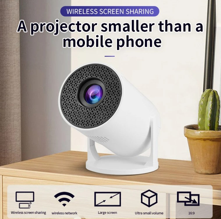 Projector met 500 ANSI Lumen – Compact Beeld, Krachtige Helderheid 🎬✨x