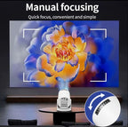 Projector met 500 ANSI Lumen – Compact Beeld, Krachtige Helderheid 🎬✨x