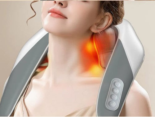 Elektrische Nekmassage Apparaat – Warmtefunctie – Ontspanning