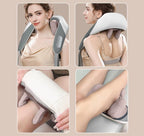 Nek- en Schoudermassageapparaat met Warmte – Ontspanning op elk moment 🔥