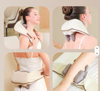 Nek- en Schoudermassageapparaat met Warmte – Ontspanning op elk moment 🔥