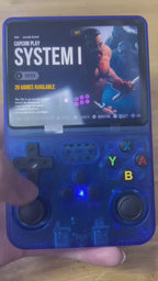 Retro Game Console R36s Wit 64GB – 15.000+ Klassieke Games in één Handheld 🎮🤍