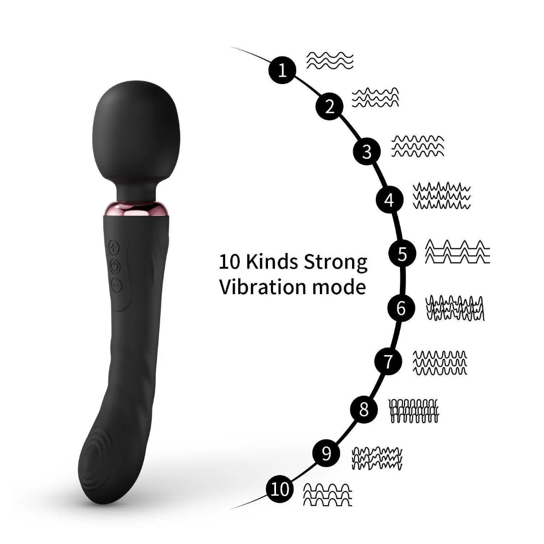 Oplaadbare Wellness Massager – Magic Wand Design