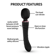 Oplaadbare Wellness Massager – Magic Wand Design